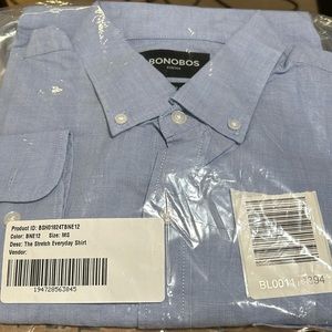 Bonobos The Stretch Everyday Shirt. NWT. Medium, Tailored Fit.